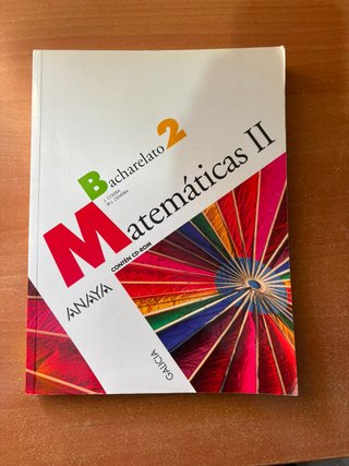 Matemáticas II Bacharelato 2