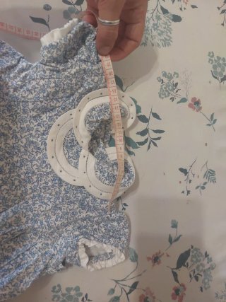 Vestido bebé algodón floral