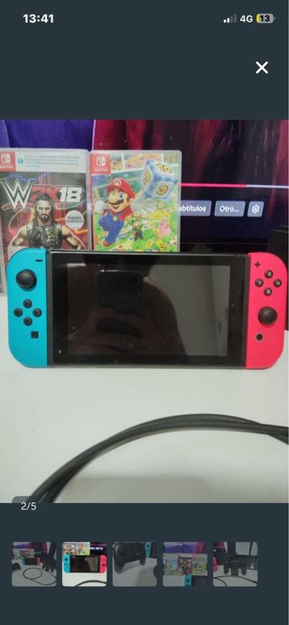 Nintendo Switch + Juegos y Accesorios