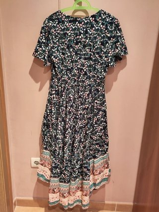 Vestido Jaase floral azul como nuevo