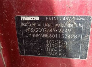 Mazda 491515 condensador / radiador aire 3 berlina