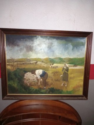 Cuadro óleo firmado
