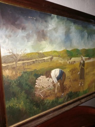 Cuadro óleo firmado