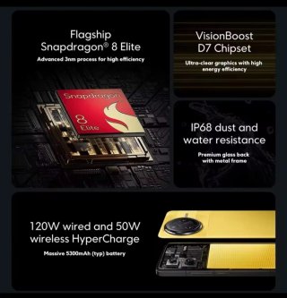 POCO F7 ULTRA 5G 12/256GB AMOLED NFC NERO 100W
