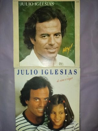 Lote pack set vinilos LP 33 ⅓ Julio Iglesias