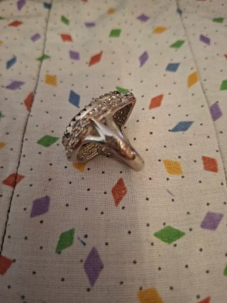 Anillo VVG Gris y Plateado
