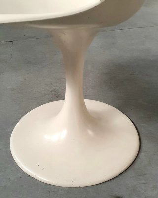 Silla Tulip Beige fibra de vidrio