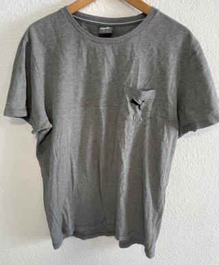 Camiseta Puma Gris Talla L