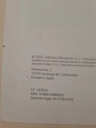 LINGUA E LITERATURA 3 ESO CM OBRADOIRO