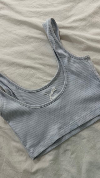 Top Puma azul sin usar