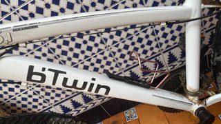 Bicicleta Btwin Blanca Ciudad