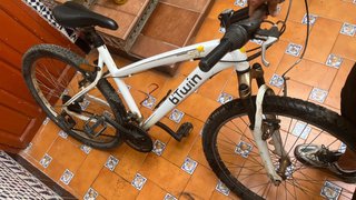 Bicicleta Btwin Blanca Ciudad