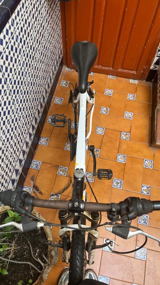 Bicicleta Btwin Blanca Ciudad