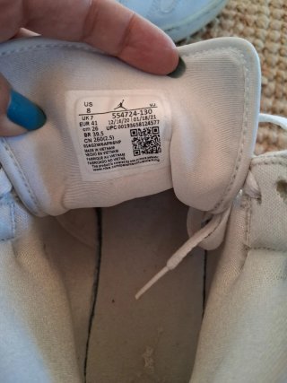 Zapatillas Nike Air Jordan Blancas