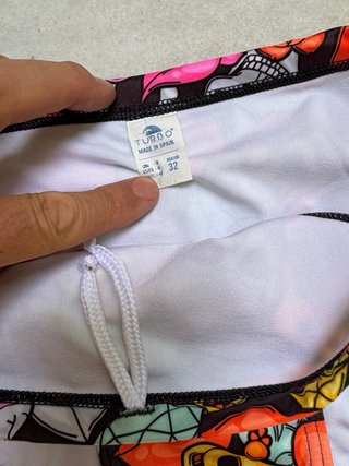 Bañador Turbo Talla M - Estampado Rockero