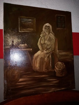 Cuadro al óleo firmado