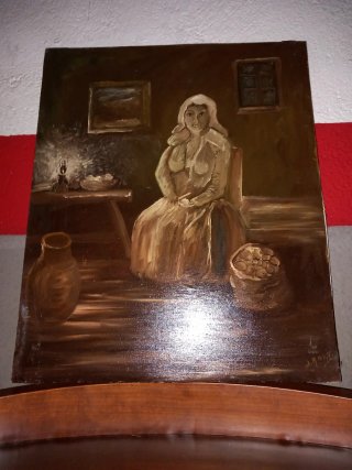 Cuadro al óleo firmado