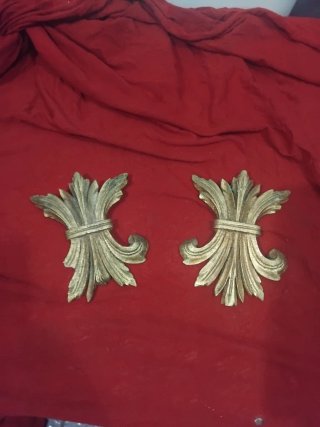 Adornos dorados estilo BARROCO