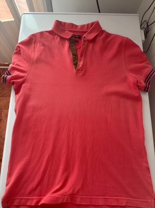 Polo Massimo Dutti Rojo