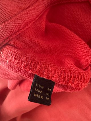 Polo Massimo Dutti Rojo