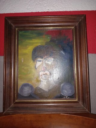 Cuadro al óleo firmado