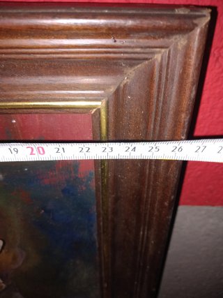 Cuadro al óleo firmado