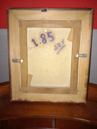 Cuadro al óleo firmado