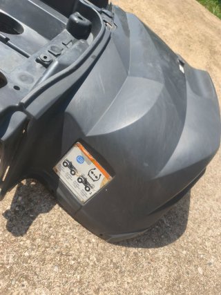 Plástico trasero Yamaha Grizzly 700