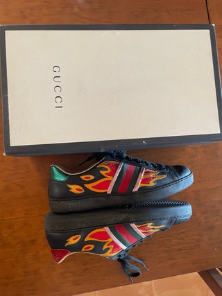 Gucci Ace Flames Alessandro Michelle 2016 talla 42