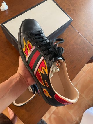 Gucci Ace Flames Alessandro Michelle 2016 talla 42