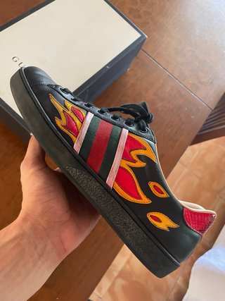Gucci Ace Flames Alessandro Michelle 2016 talla 42