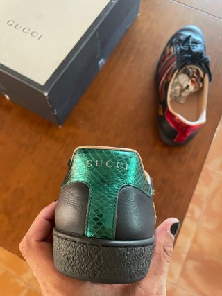 Gucci Ace Flames Alessandro Michelle 2016 talla 42