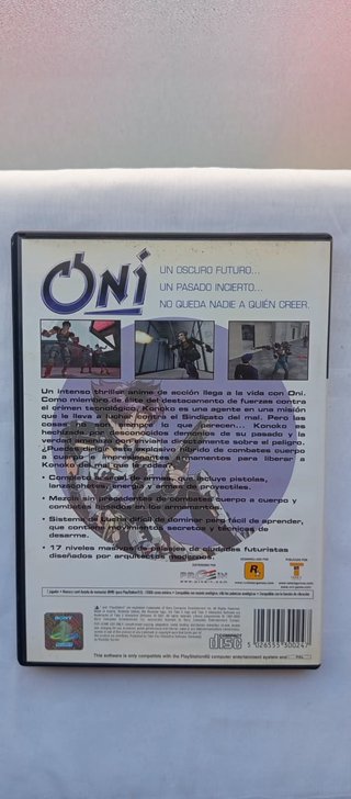 Videojuego ps2 Oni PAL España – PERFECTO