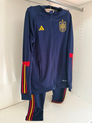 Chándal Oficial Selección Española Adidas Azul