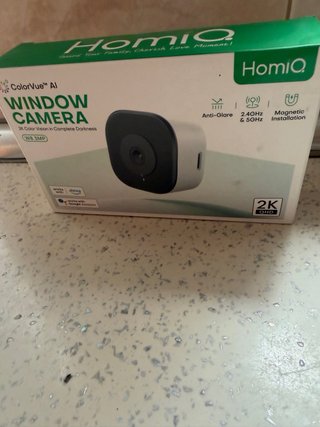 Cámara seguridad ventana magnética 2K