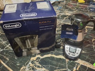 Cafetera eléctrica DeLonghi Alicia Plus