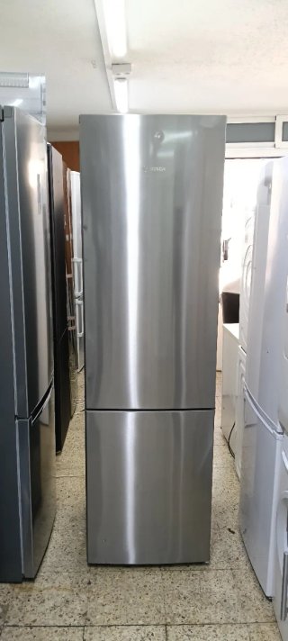 NEVERA COMBI BOSCH ACERO INOXIDABLE NO FROST A+