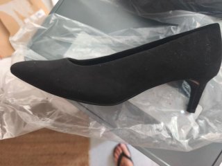 Zapatos de tacón negros