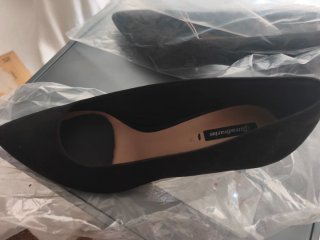 Zapatos de tacón negros