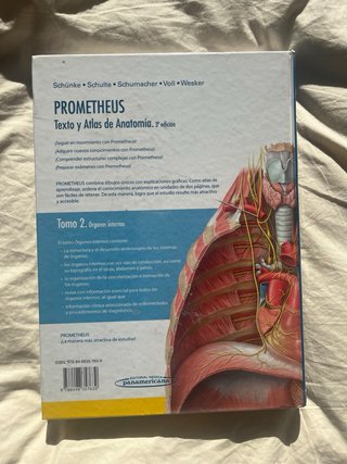 Prometheus texto y atlas de anatomía