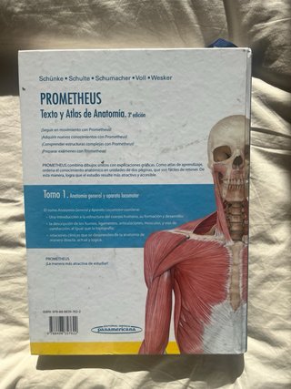Prometheus texto y atlas de anatomía