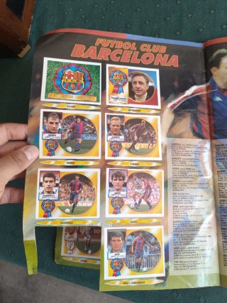 Album cromos Liga 94/95 Futbol 1ª División