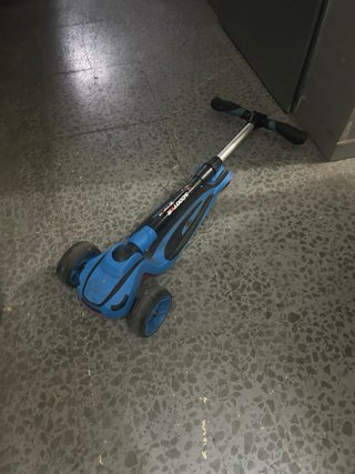 Patinete infantil 3 ruedas azul