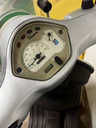 Vespa 50 Argento