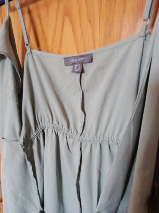Mono corto elegante azul verdoso