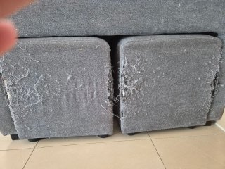 Sofá Chaise Longue Extensible con Arcón + 2 Pufs