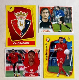 50 cromos del CA Osasuna
