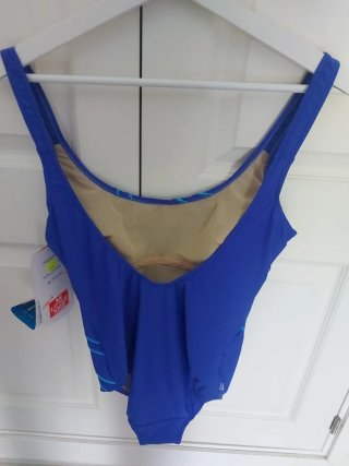 Bañador reductor azul