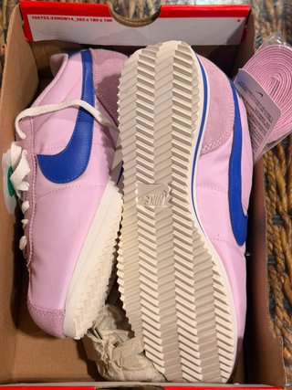 Zapatillas Nike Cortez Niña Rosa y Azul