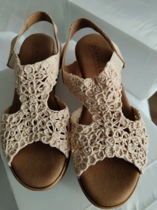 Sandalias Pitillo Beige